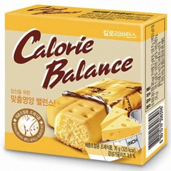 해태제과 칼로리바란스 치즈맛 76g (8개)_이미지