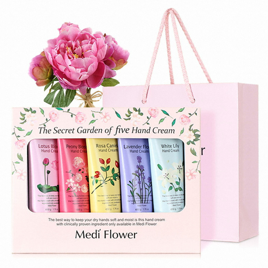 메디플라워 더 시크릿 가든 핸드 크림 5종세트 (1세트)