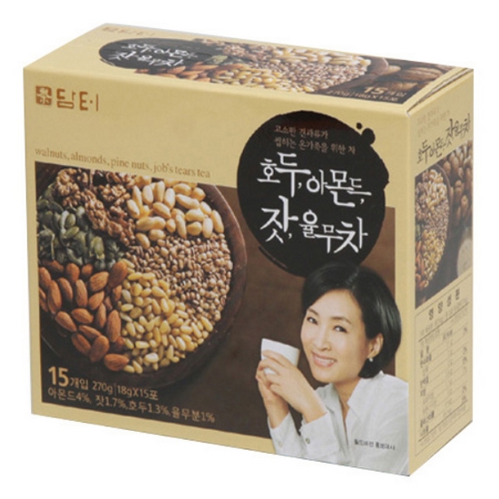 호두 아몬드 잣 율무차 15T