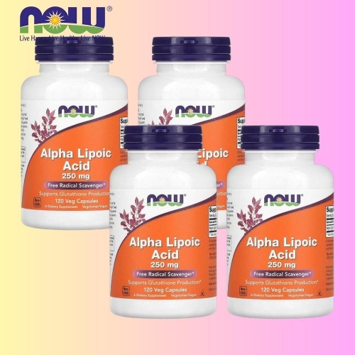 나우푸드 알파리포산 250mg 120캡슐 (4개)_이미지