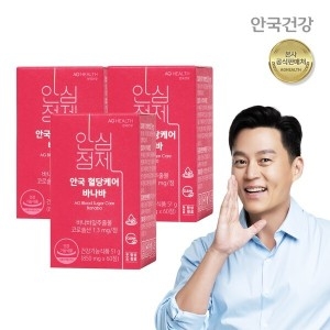 비엘헬스케어 안국건강 혈당케어 바나바 60정 (3개)_이미지