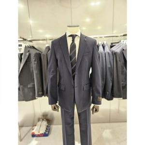 신원 지이크 프리미엄 이태리 까노니코 원단 사계절 다크네이비 정장세트PHJ2034542133