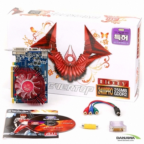 EVERTOP 라데온 HD 2400Pro 256MB 블러디_이미지