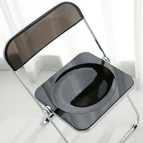 마켓비 RUDAN 접이식 투명 의자 (1개)_이미지