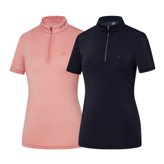 아이스본 스판 등산 반팔 반집업 티셔츠 2142TK831W