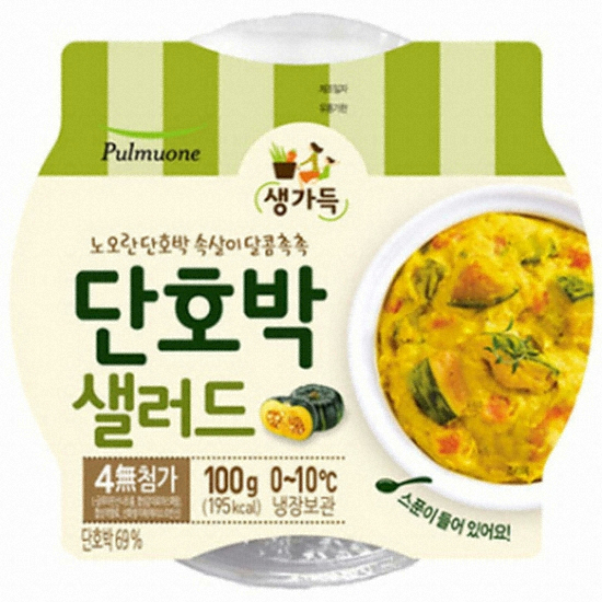 풀무원 생가득 단호박 샐러드 100g (8개)_이미지
