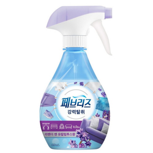 한국피앤지 페브리즈 강력탈취 라벤더 앤 유칼립투스 370ml (6개)