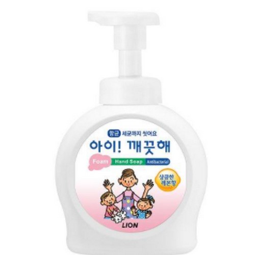 아이깨끗해 레몬 항균 폼 핸드 솝 490ml (12개)_이미지