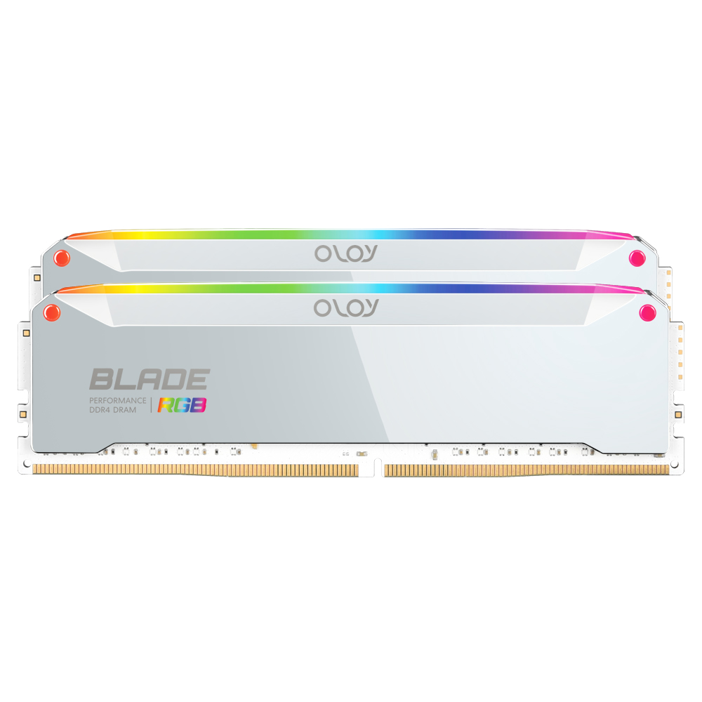 OLOy DDR4-3200 CL14 BLADE RGB AL 패키지 (16GB(8Gx2))_이미지
