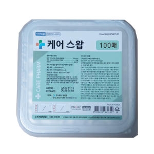 케어스왑 100매 알콜솜