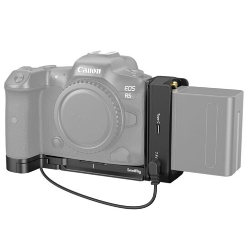 스몰리그 캐논 R5,R6,R5 C용 SR3768 L플레이트 전원공급 키트
