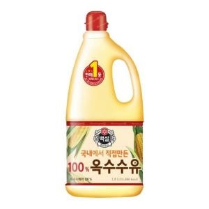 백설 옥수수유 1.8L (4개)_이미지