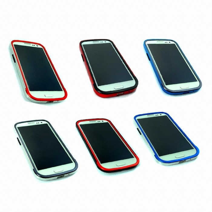 Gimmick 갤럭시S3 TRIOBUMP 메탈 범퍼케이스