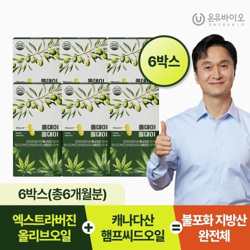 한풍네이처팜 온유바이오 올데이 올대이 30캡슐 (6개)