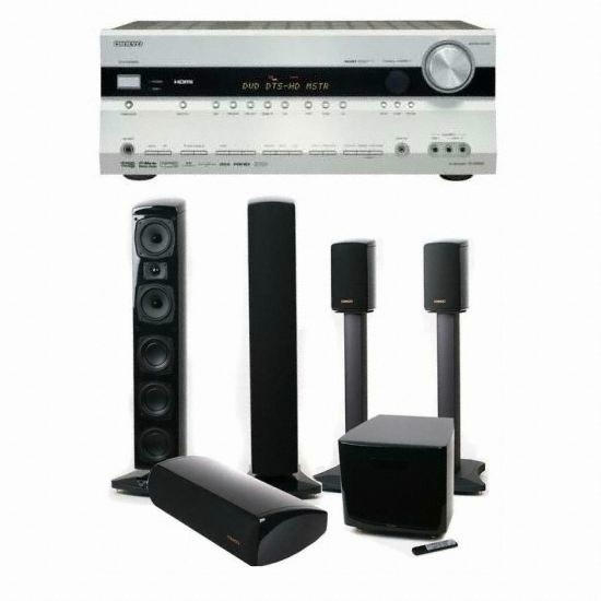 미션 E54 + 온쿄 AV리시버 (TX-SR606)