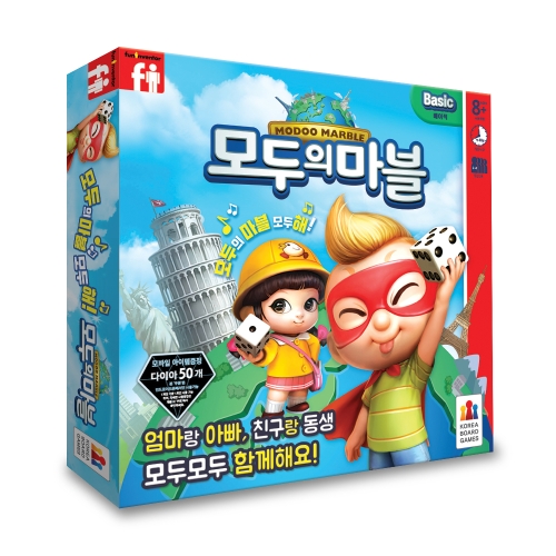 코리아보드게임즈 모두의 마블 베이직 혼합 색상_이미지