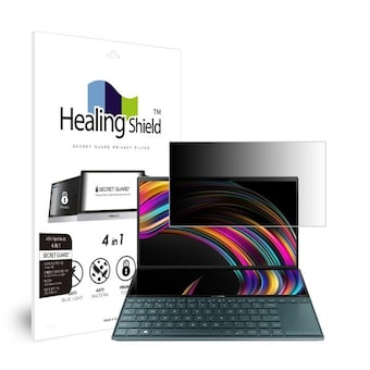 폰트리 힐링쉴드 <b>ASUS</b> <b>젠북</b> <b>듀오</b> UX481FL 항균 블루라이트컷 양면 정보보안 액정보호필름