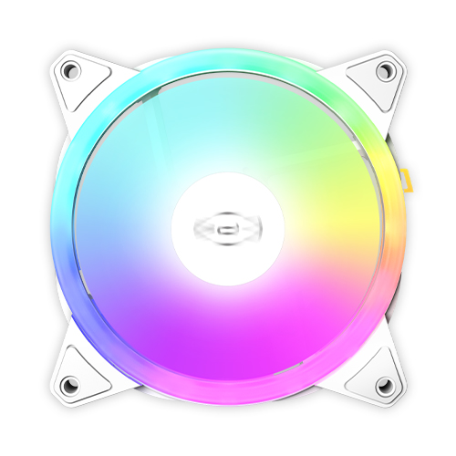 PCCOOLER CPS F3 T120 ARGB (3팩, 화이트)_이미지
