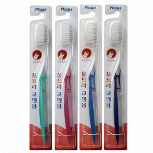 옥산프리덴 플라콘 울트라 교정용 칫솔 (1개)