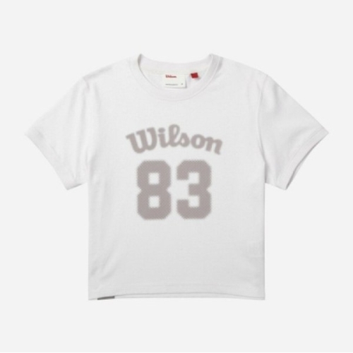 윌슨 반팔티 LQC W251002NTS41-CHR 올라운더 슬림핏티셔츠 W_이미지