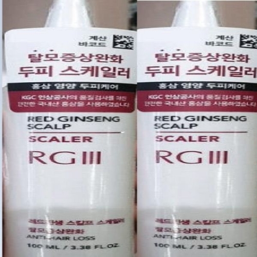 꽃을든남자 알지쓰리 레드진생 스칼프 스케일러 100ml (2개)_이미지