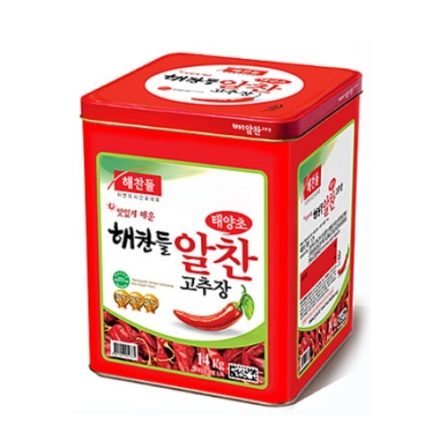 해찬들 태양초 알찬 고추장 14kg (1개)_이미지