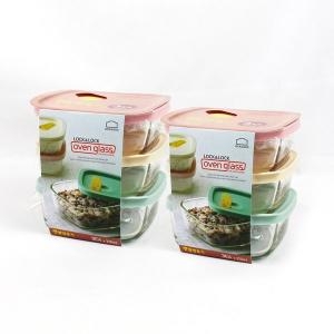 락앤락 오븐글라스 햇쌀밥용기 320ml (6개)_이미지