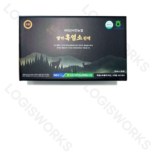 지리산 마천농협 명가 흑염소 진액 70ml 30포