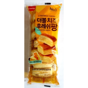 삼립 더블 치즈 후레쉬팡 98G이미지입니다. 누르면 해당 게시물로 새창이동합니다.