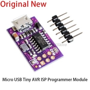 ����ũ�� USB ���� AVR ISP ATTiny44 USBTinyISP ���α׷��� ��� IDE ��Ʈ�δ� ��Ʈ�ѷ� 5V