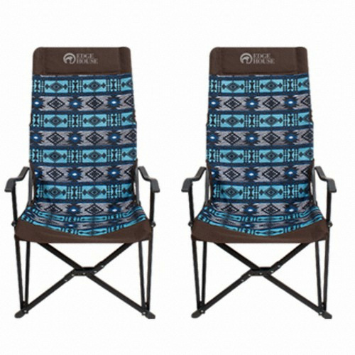 엣지하우스 감성 인디언 릴렉스 체어 2개_이미지