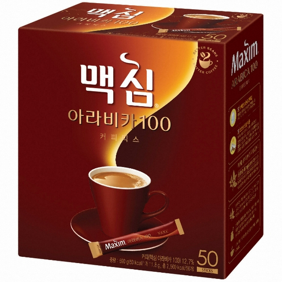 동서식품 맥심 아라비카100 커피믹스 50T (1개)_이미지