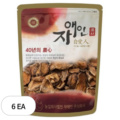 자애인 볶은 돼지감자 (600g,6개)