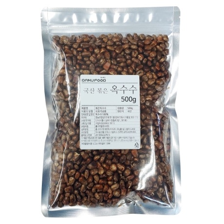 국산 볶은 옥수수 500g