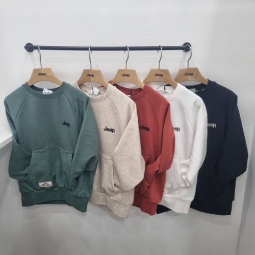 지프키즈 선기획 베이직 지프로고 맨투맨 KP3TSU802A_JK