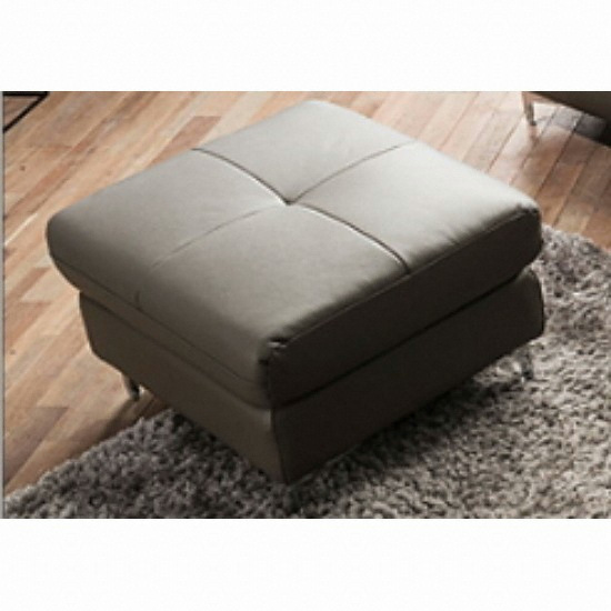 자코모 쿠시 컴팩트 슈렁큰 천연가죽 소파 4인용 (스툴포함)_이미지