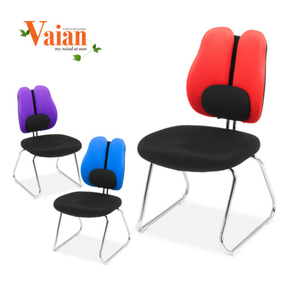 더블요추메쉬 고정형 의자