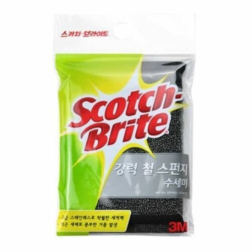 3M 강력 철스펀지 수세미 철수세미 스텐수세미_이미지