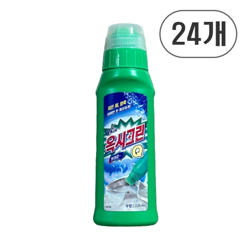 옥시크린 큐 바르는 표백제 220ml (24개)_이미지