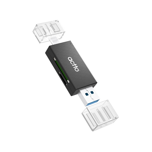Actto 투웨이 USB 3.2 Gen1 카드 리더기 OTG-10_이미지