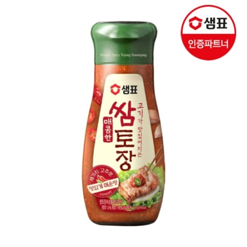 샘표 매콤한 쌈토장 350g (1개)_이미지