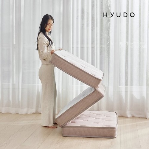 휴도 푹신한 연화 접이식 토퍼 매트리스 MS (13cm)_이미지