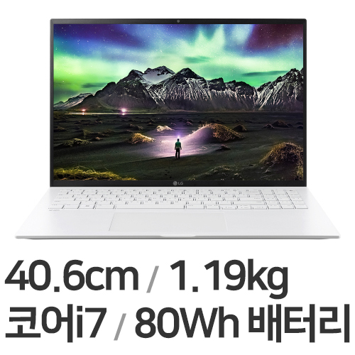 LG전자 2022 그램16 16Z95P-GA76K (SSD 4TB)_이미지