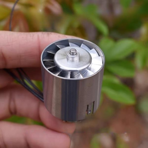 DC 1개 110000RPM 고속 합금 임펠러 터보 덕트 팬 DIY 드라이기어 11.1-14.4V 12V 미니 29mm BL 3..