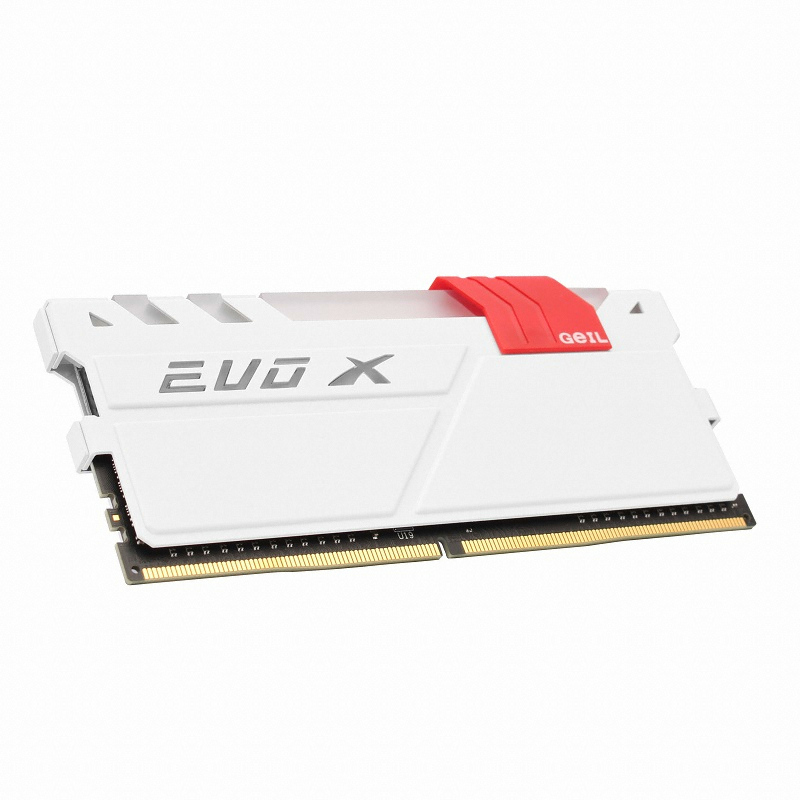 GeIL DDR4-2400 CL17 EVO X 화이트 RGB (16GB)_이미지