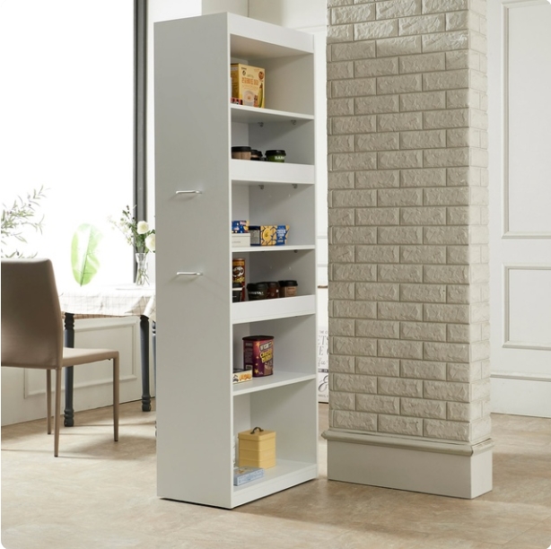 퍼니아트  빅 슬라이딩 틈새수납장 350