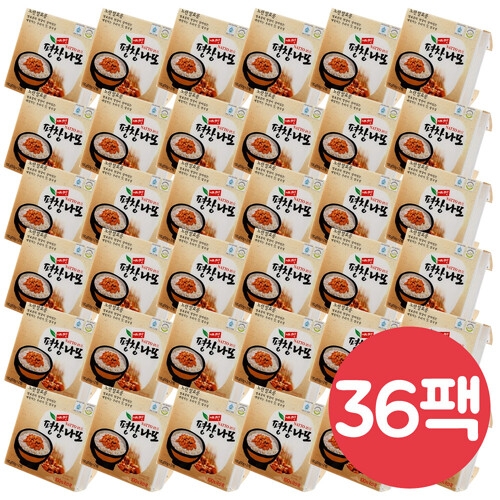부일농산 평창나또 노란콩나또 50g (36개)