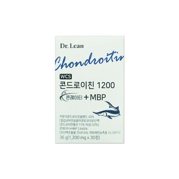 닥터린 콘드로이친 1200 콘레이티 MBP 1200mg 30정 (1개)_이미지