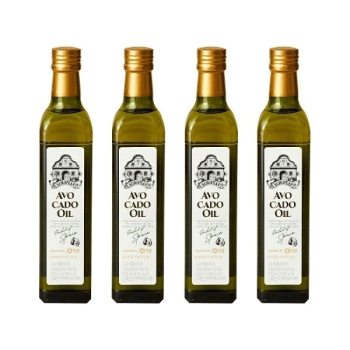 CJ제일제당 백설 유러피안 아보카도유 500ml (4개)