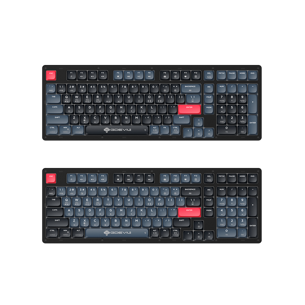 GDEVIL G912L CRUISE 유무선 기계식 (중고)_이미지